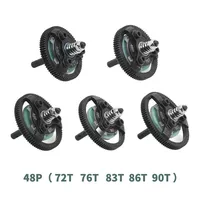 Steel 48P 72T 76T 83T 86T 90T Spur Gear for Trxs Slash Bandit Rustler Stampede 2WD RC Car Upgrade Parts
