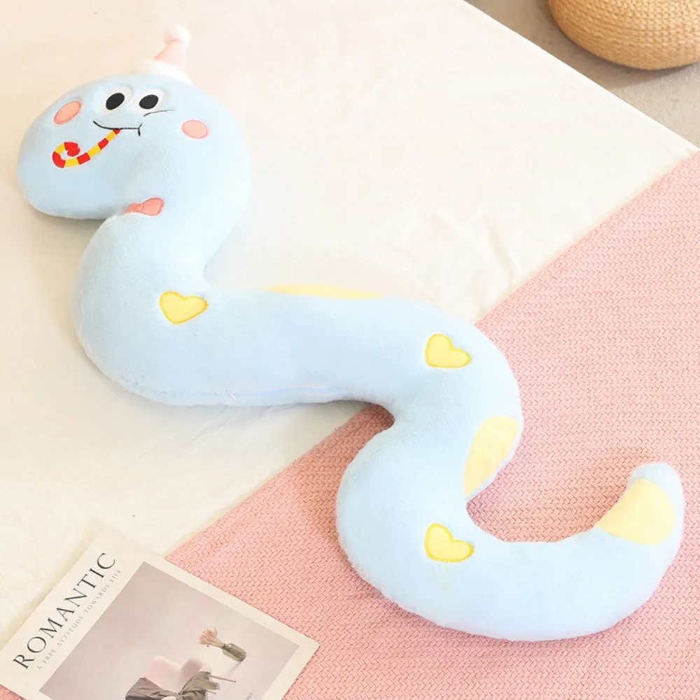 

Plush Year of The Snake Plush Toy Wrap Around Arm Little Snake Snake Stuffed Plush Doll Kawaii Cartoon Green Snake Animal Doll