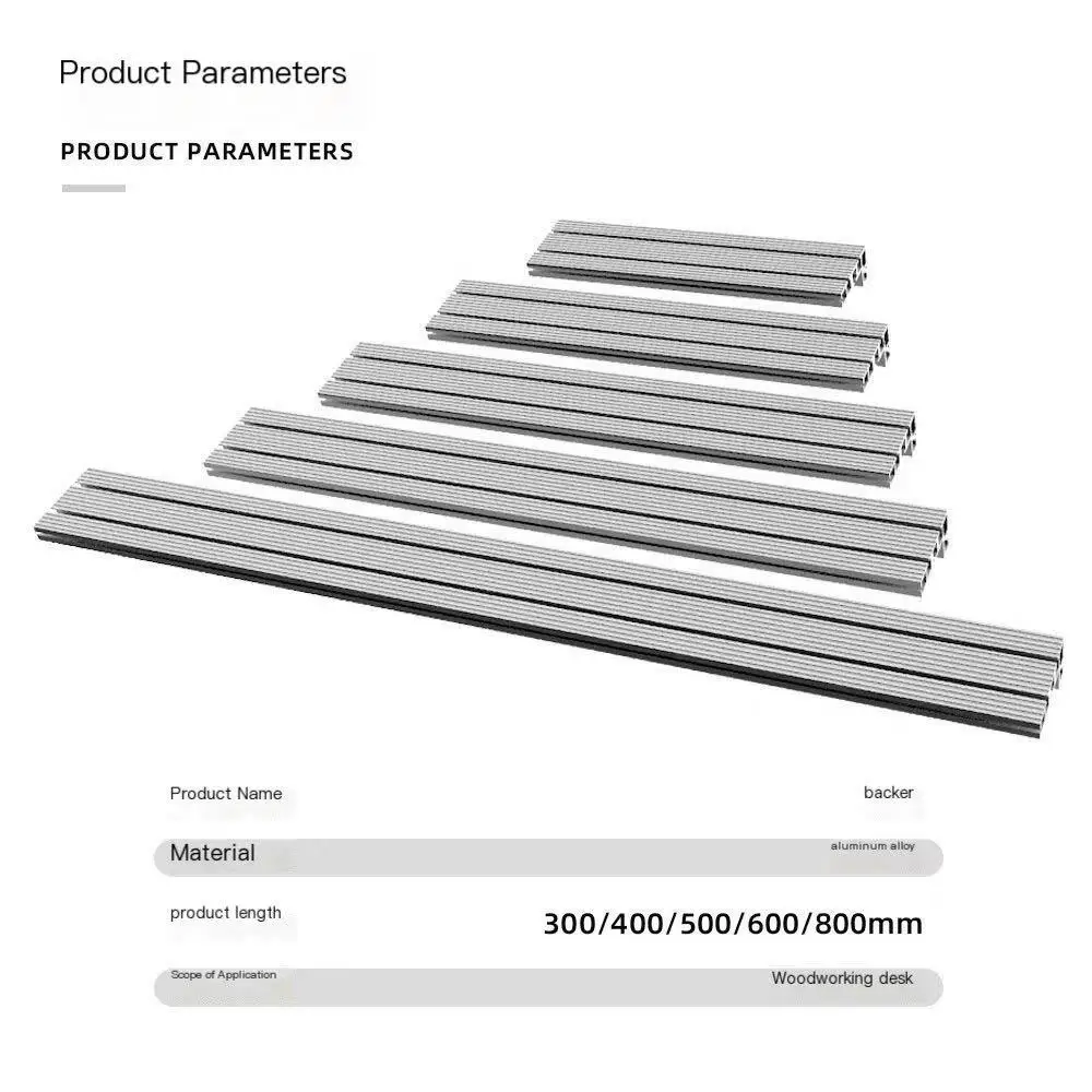 

Accessories For Circular Saw Guide Rail Track Connector Adjustable Saw Base Straight Line Cut Double Layers Woodworking Tools