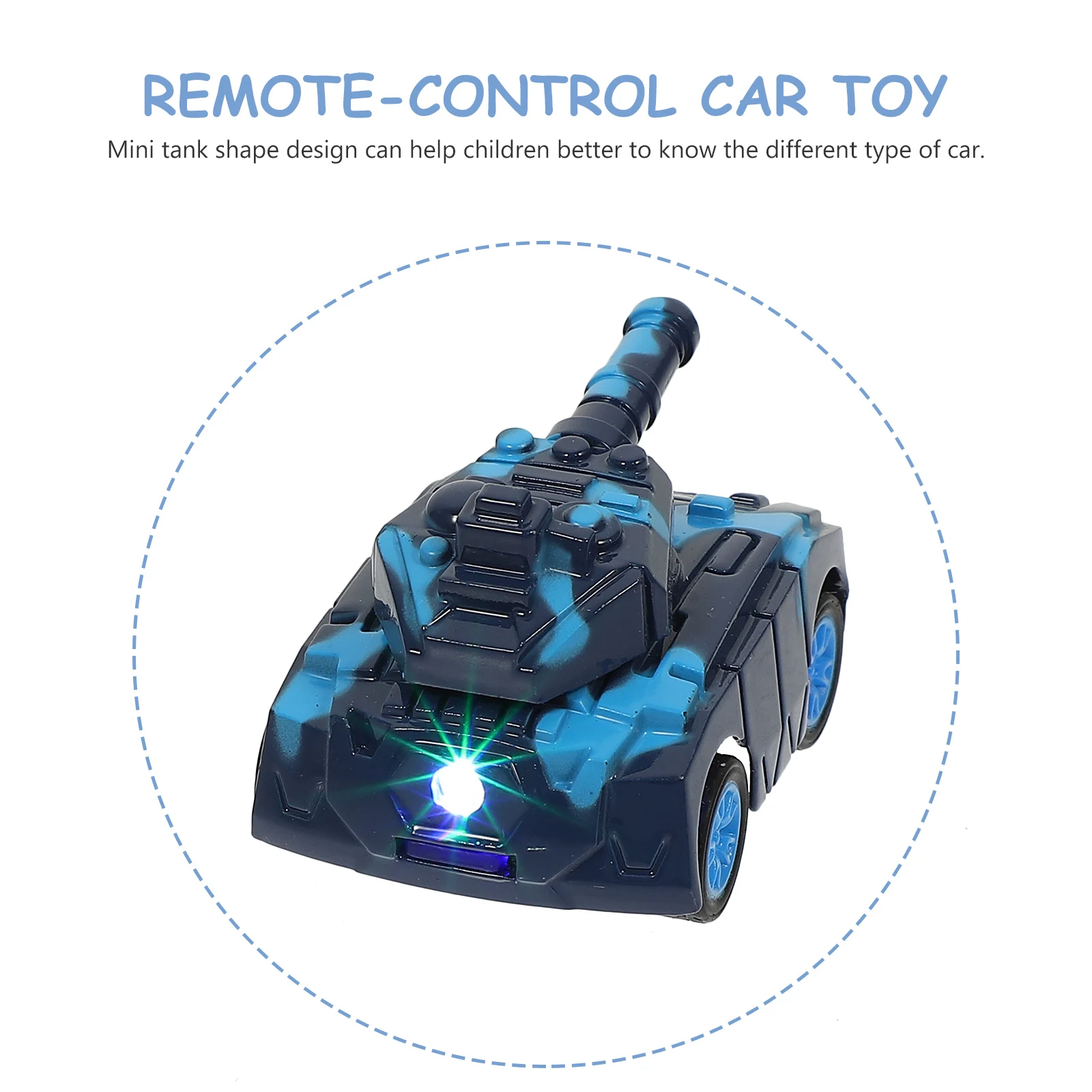 Kinder Geschenke Tank Mini Rennwagen Spielzeug Spielzeug RC Auto Wiederaufladbares Kunststoff Sicheres Spielzeug Ferngesteuertes Fahrzeug