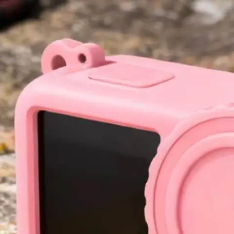 

for DJI Osmo Action 6 Sports Camera Silicone Protective Case - Minimalist Dustproof Soft Storage Cover