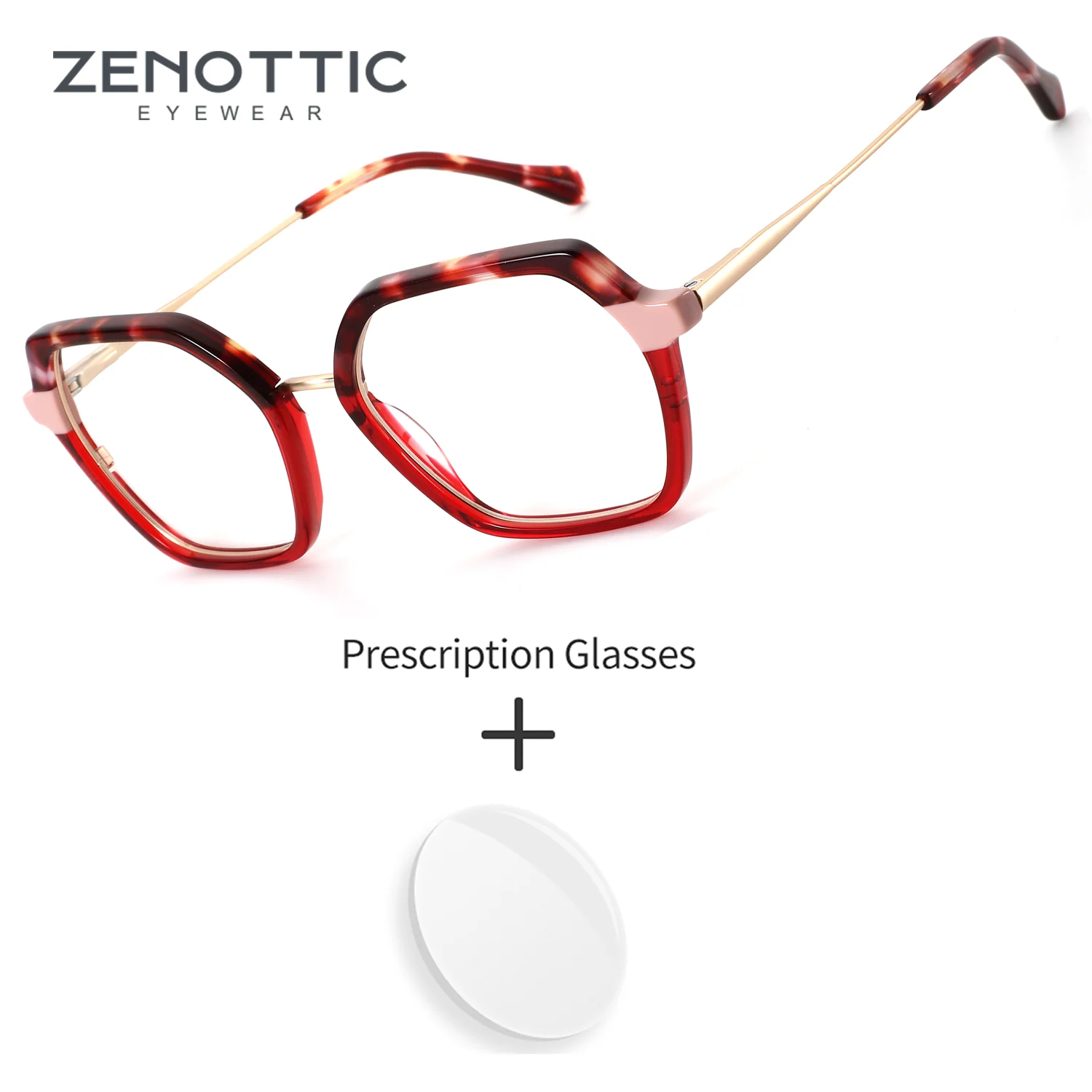zenottic-m-size-fashion-polygon-prescription-eyeglasses-minus-women-acetate-photochromic-myopia-optical-reading-glasses