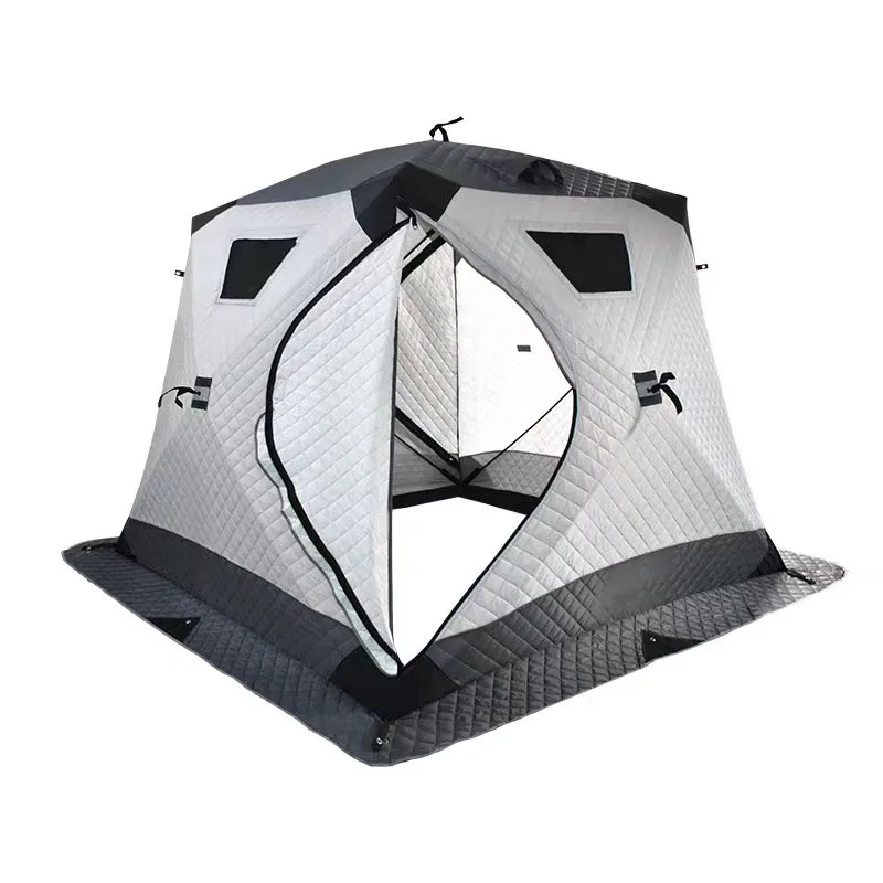 

Cheapest High Quality New Materials Warm Winter 4 Personne Aitomatic Camping Tent for Fishing