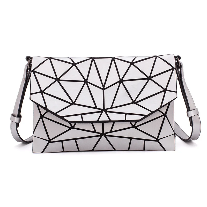 Luminous Messenger envelope Bag pink Women\'s Geometric evening Clutch bags Crossbody shoulder bags for women 2023 bolsa feminina