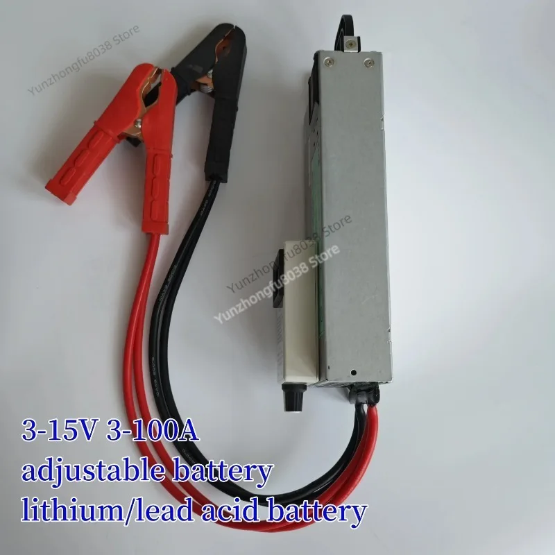 High Power 3V-15V 100A 120A Ternary Charger Car Programming Audio Adjust Power Supply RV Battery Charger