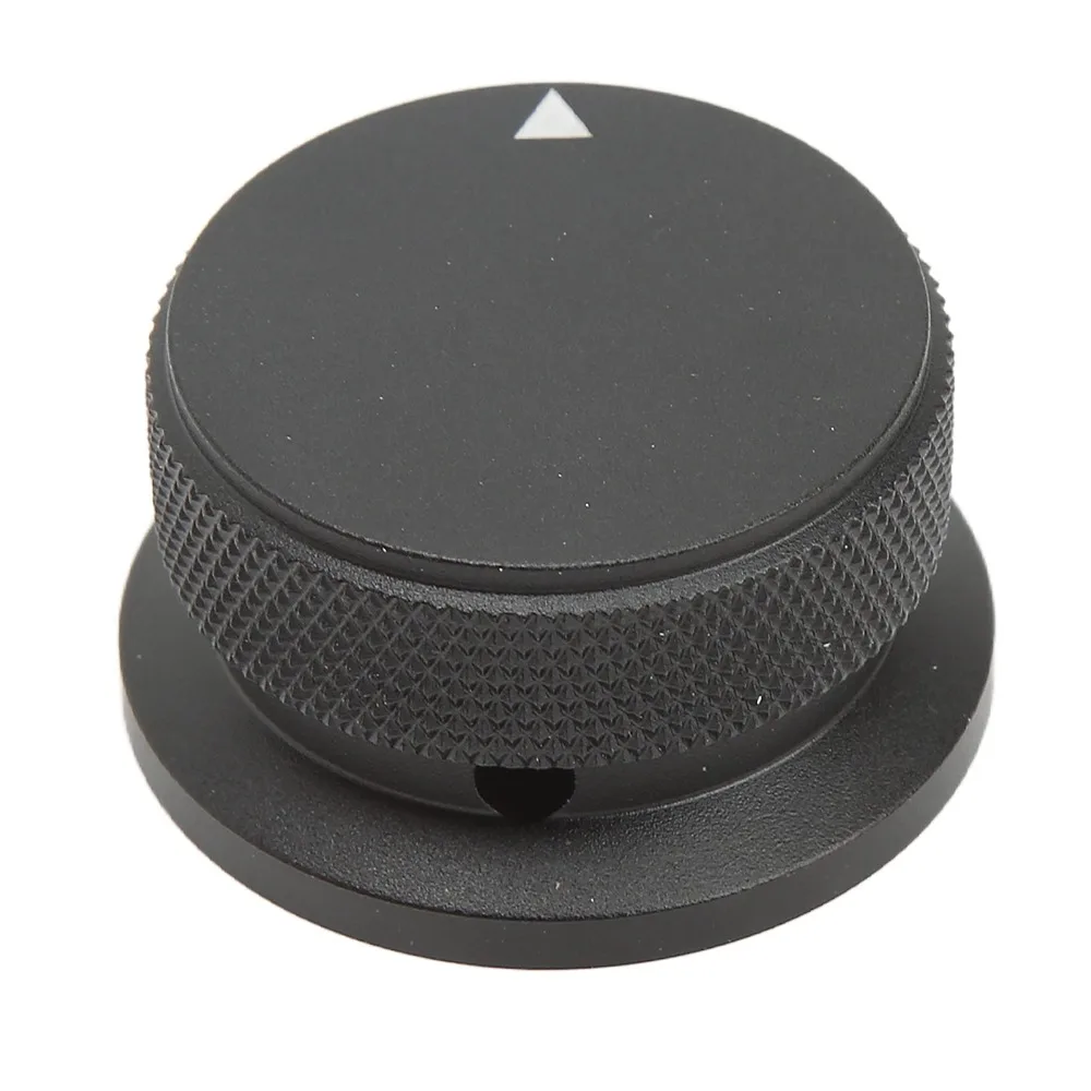 Aluminum Alloy Guitar Knob Set Black Color 38 x 20mm Electric Guitar Knobs Volume Tone Control Knob Electric Guitar Accessory