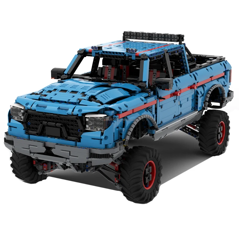 5064szt Moc Creative Technical Dodged RAM Extreme Offroad Car Building Blocks Model Bricks Boy Toys Gifts