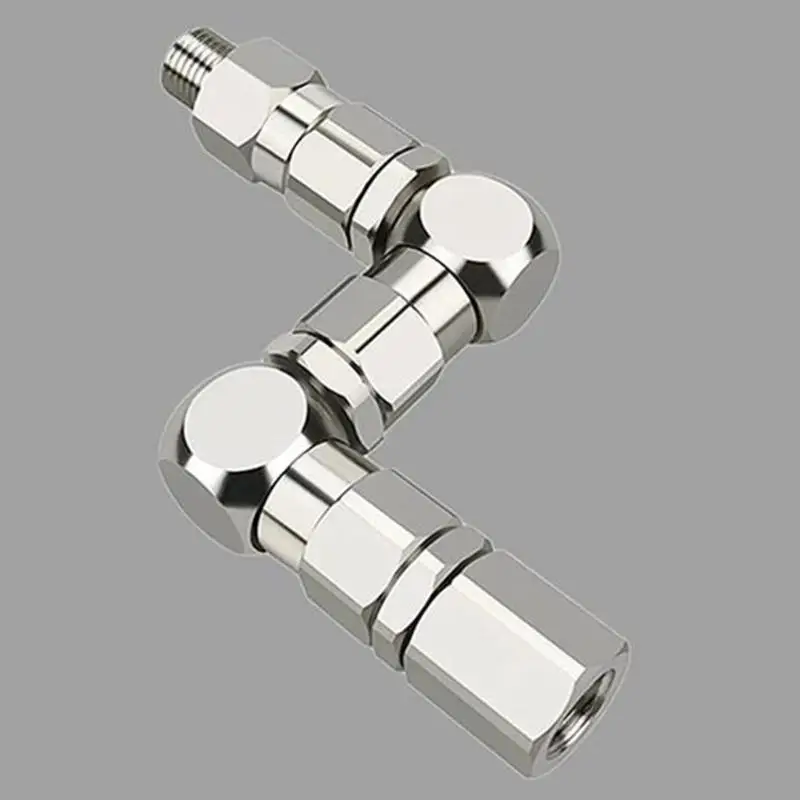 T8UC Adattatore giunto girevole a 360 gradi per connettore pompa spruzzatore per pistole a spruzzo airless