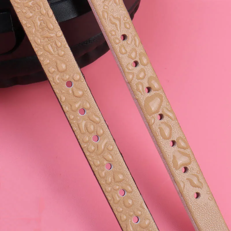 女性用ソフトレザーウォッチストラップ,カーフレザーブレスレット,Flaagamo f43030017 f43020017,8mmに適しています