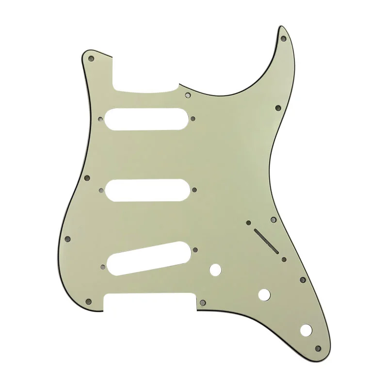 xinyue Guitar Parts For ST Pickups Guitar Pickguard With Three Reverse-Mounted American Vintage ‘65 Single-Coil Strat Pickups