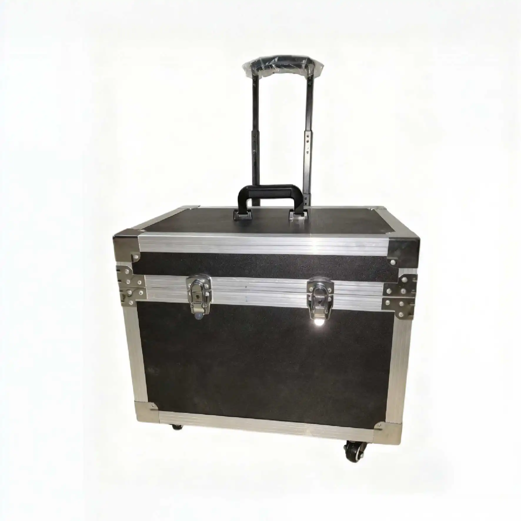 Beauty salon makeup tool trolley case aluminum alloy trolley case laser printing pattern drone storage box