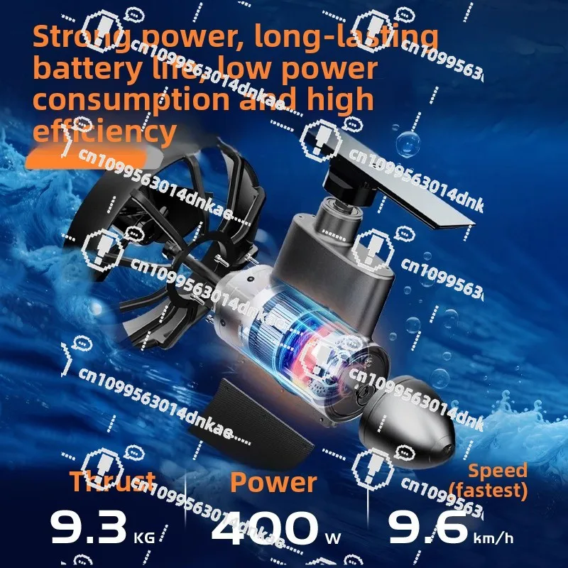 

K4 Electric Underwater Thruster Fishing Boat Kayaking Boat Paddle Board Backpack Boat Pulp Board Booster