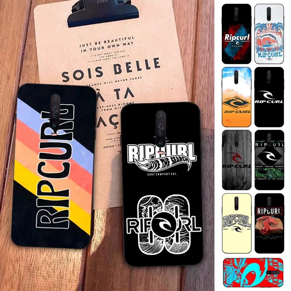 Coque de téléphone de marque S-Surfing R-Ripcurl, étui pour Redmi 5 6 7 8 9 10 plus pro 6 7 8 9 A GO K20 K30 K40 pro plus F3 Fundas