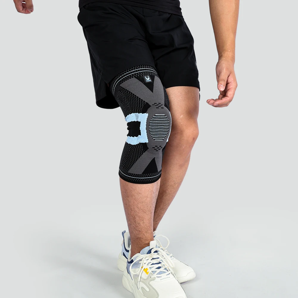 Protetores de Joelho VILICO, Absorventes de Impacto, Antiderrapantes, Tricotados, Adequados para Homens e Mulheres, Ideais para Ciclismo e Basquete