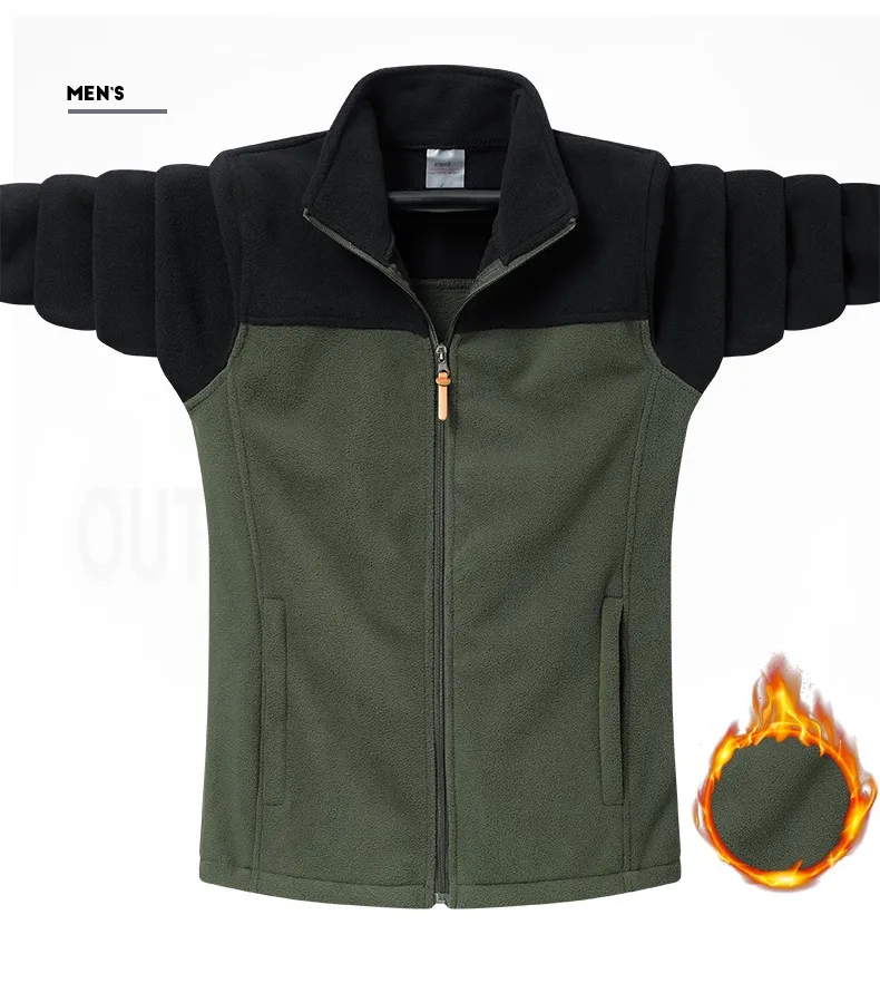 Plus Size 9XL Winter Polar Fleece Jacket Men Tactical Soft Shell Windproof Camping Coat Women Fashion Couple Warm Harajuku Parka 17 Sc0c7b9410b9648669201fef5e320bb80L