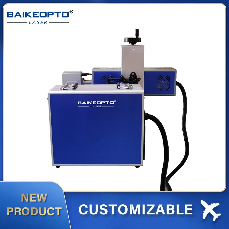 Multi Marking Area High Precision CO2 Split Laser Engraver Built-in Metal Tube for Non-Metal Crafts & Gold Silver Name Necklaces