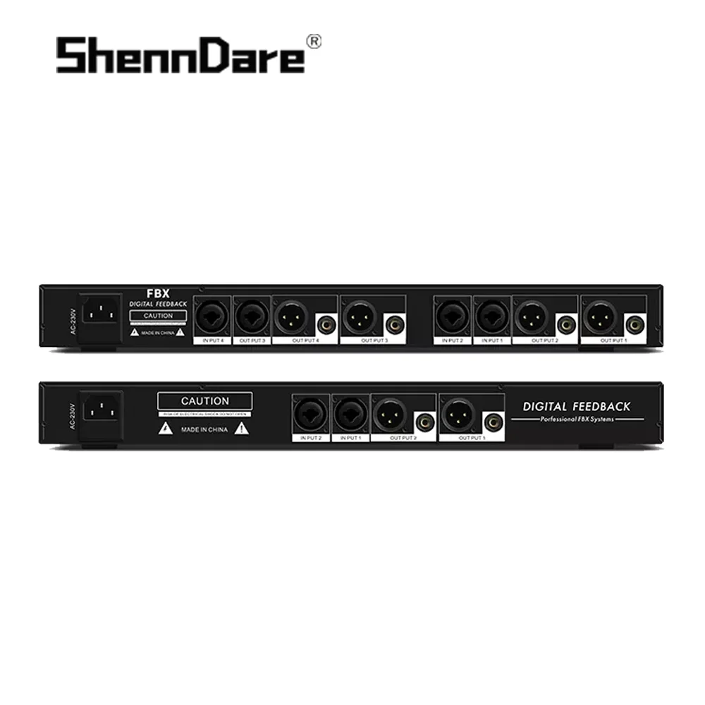 ShennDare FBX440 Micro Chuyên Nghiệp Phản Hồi Ức Chế Tự Động Chống Hú KTV Mic 1 Chìa Khóa Tần Số Dịch Chuyển Bộ Vi Xử Lý