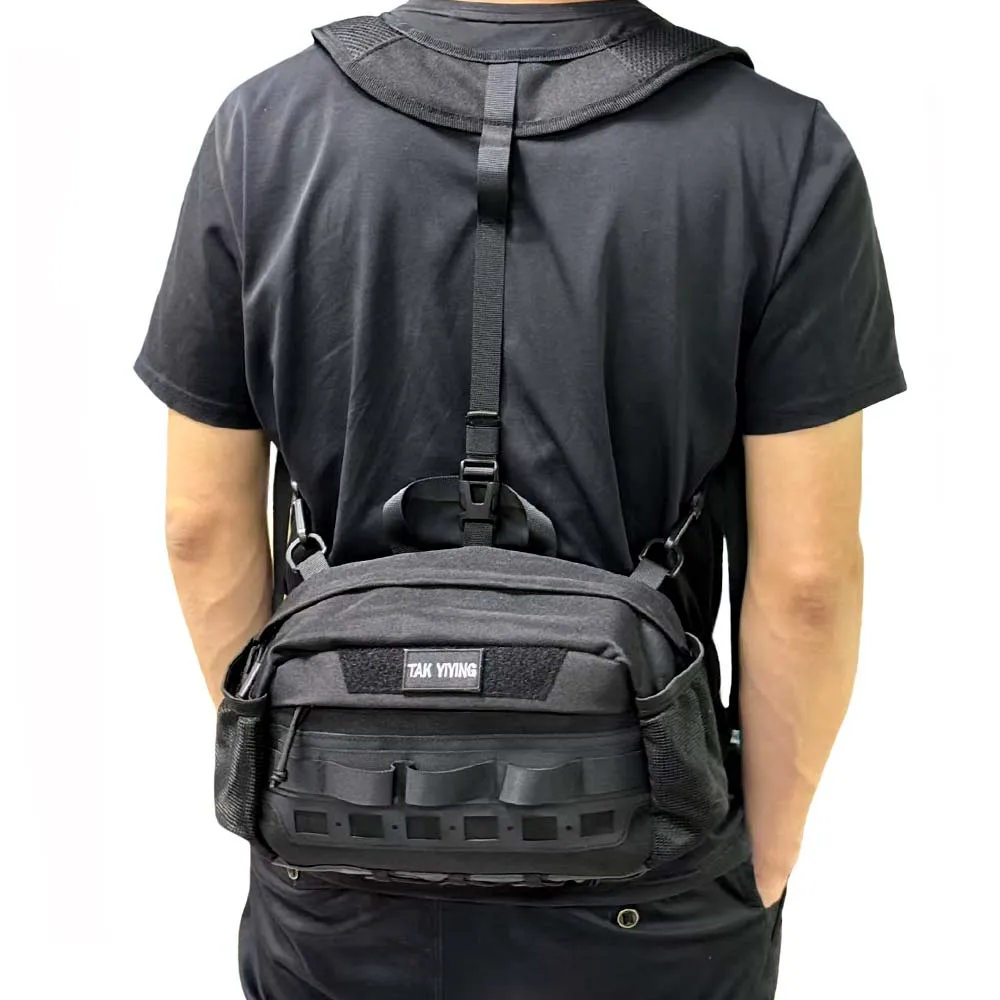 حقيبة خصر رياضية خارجية، حقيبة ظهر لمعدات التسلق الرياضية متعددة الوظائف، حقيبة ظهر لزجاجة المياه لركوب الدراجات، حقيبة رياضية للرجال #5