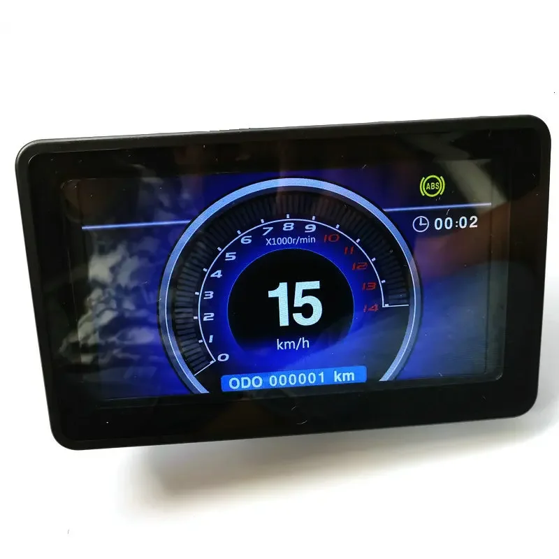 1,2,4 Cylinder Universal Motorcycle LCD Display Cluster Replaceable Speedometer Multi-function Instrument Motorbike