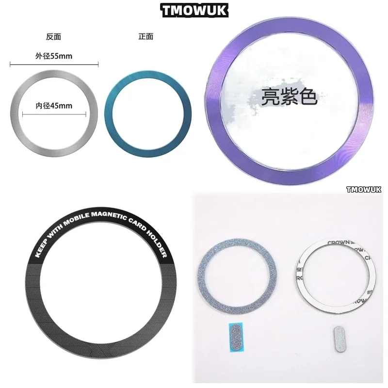 

For OnePlus 13 12 9 Ace 2 3 3V 2V Pro Nord For Magsafe Magnetic Ring Sticker Wireless Charging Station