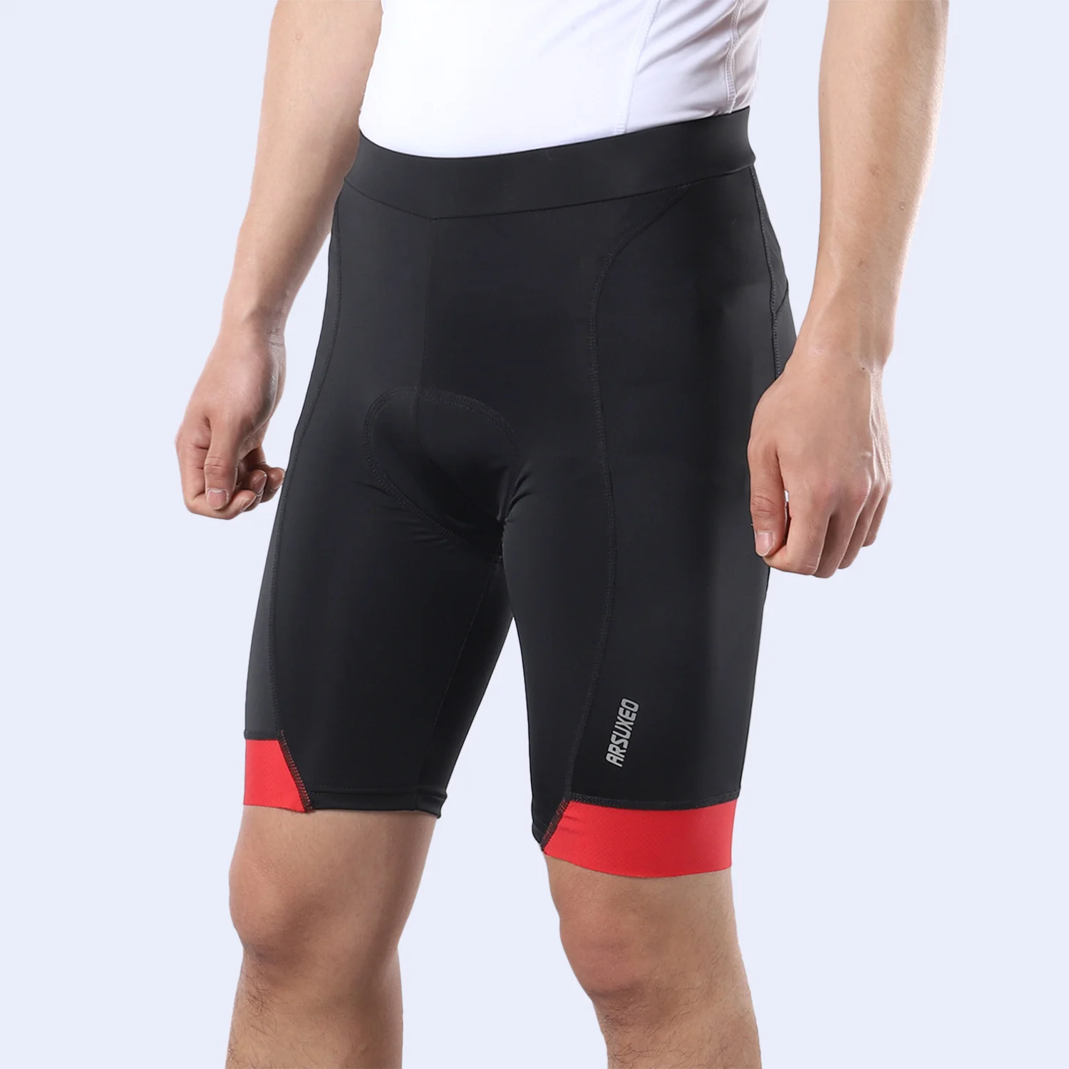 ARSUXEO Cycling Shorts 3D Padded Shockproof  MTB Mountain Bike Shorts Bicycle Short Pants Compression For Men Women 563