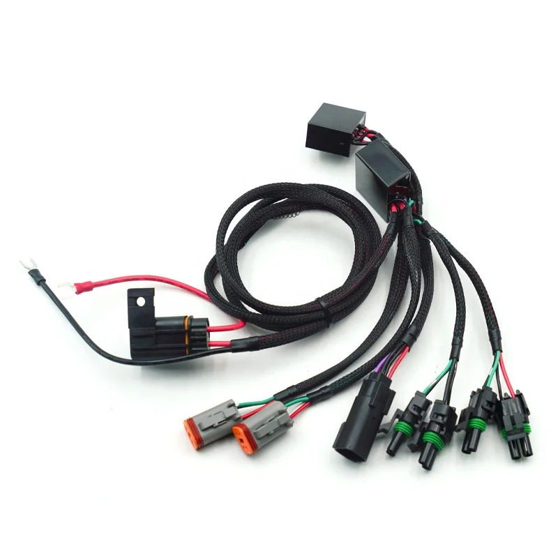 Baja LP6 Headlight And S1 Wiring Harness And Bracket For 2023 HD Road Glide CVO 2024 Road Glide Motorcycle Frame & Body Parts view 6