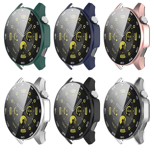 Imagen 2 del producto Funda de escala para Huawei Watch GT 4, 46mm, Protector de pantalla para relojes inteligentes para Huawei WATCH GT4, accesorios de carcasa