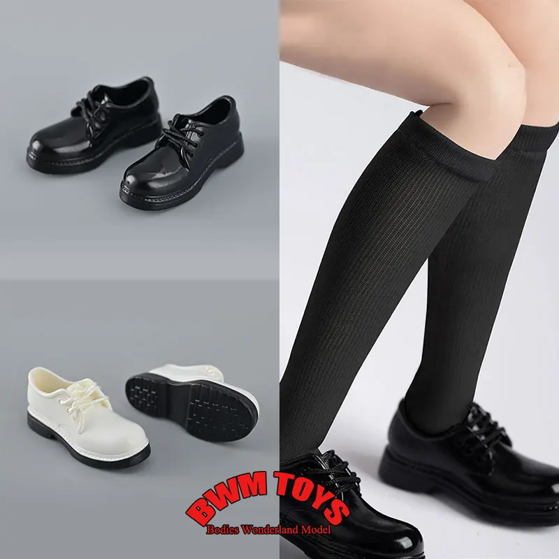 

В наличии ZYTOYS ZY1030, масштаб 1/6, студенческие женские солдатские туфли на толстой подошве со шнуровкой, полые кожаные туфли для 12-дюймовой экшн-фигурки, куклы