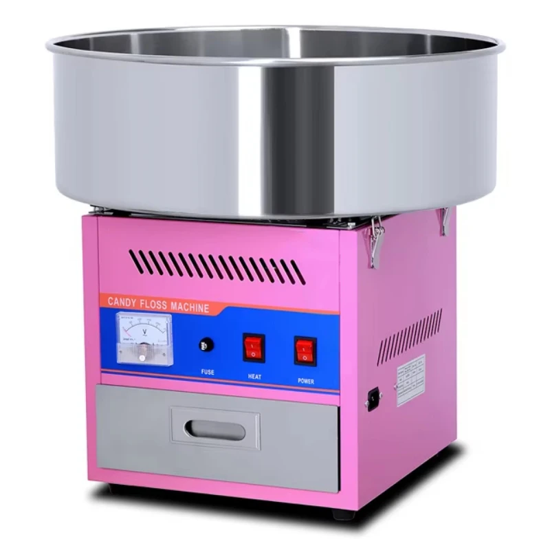 The plastic soundproof cover of the marshmallow machine can isolate noise and protect food.