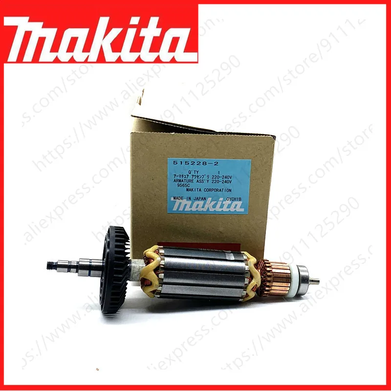 

Ротор якоря 220-240 В для MAKITA 9565C 9565CV 9565CVR 9565PC 9565PCV 9564CV 9565PCV 9564PCV 515228-2