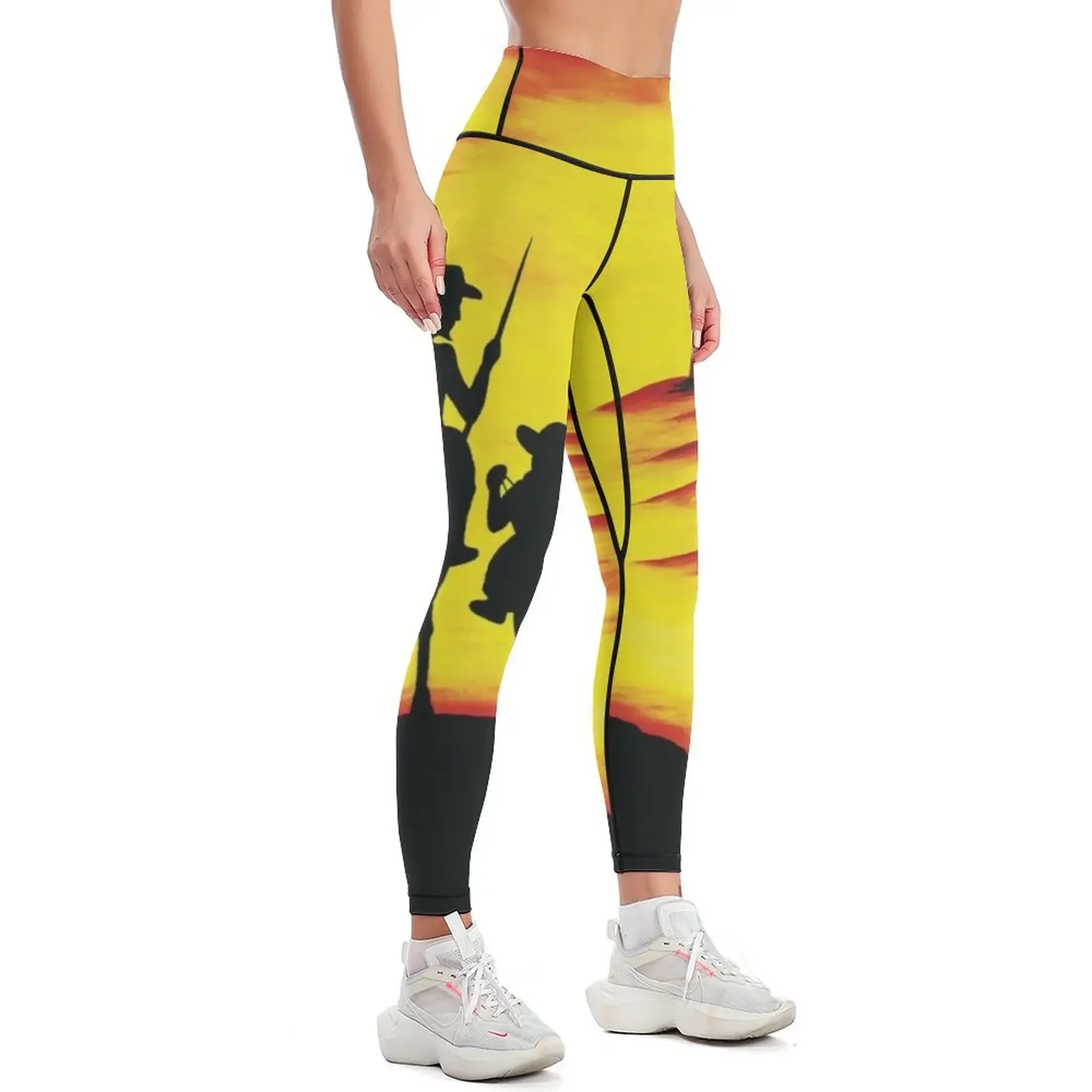 The man of La Mancha Leggings gym's clothing for girls for physical Fitness clothing Womens Leggings