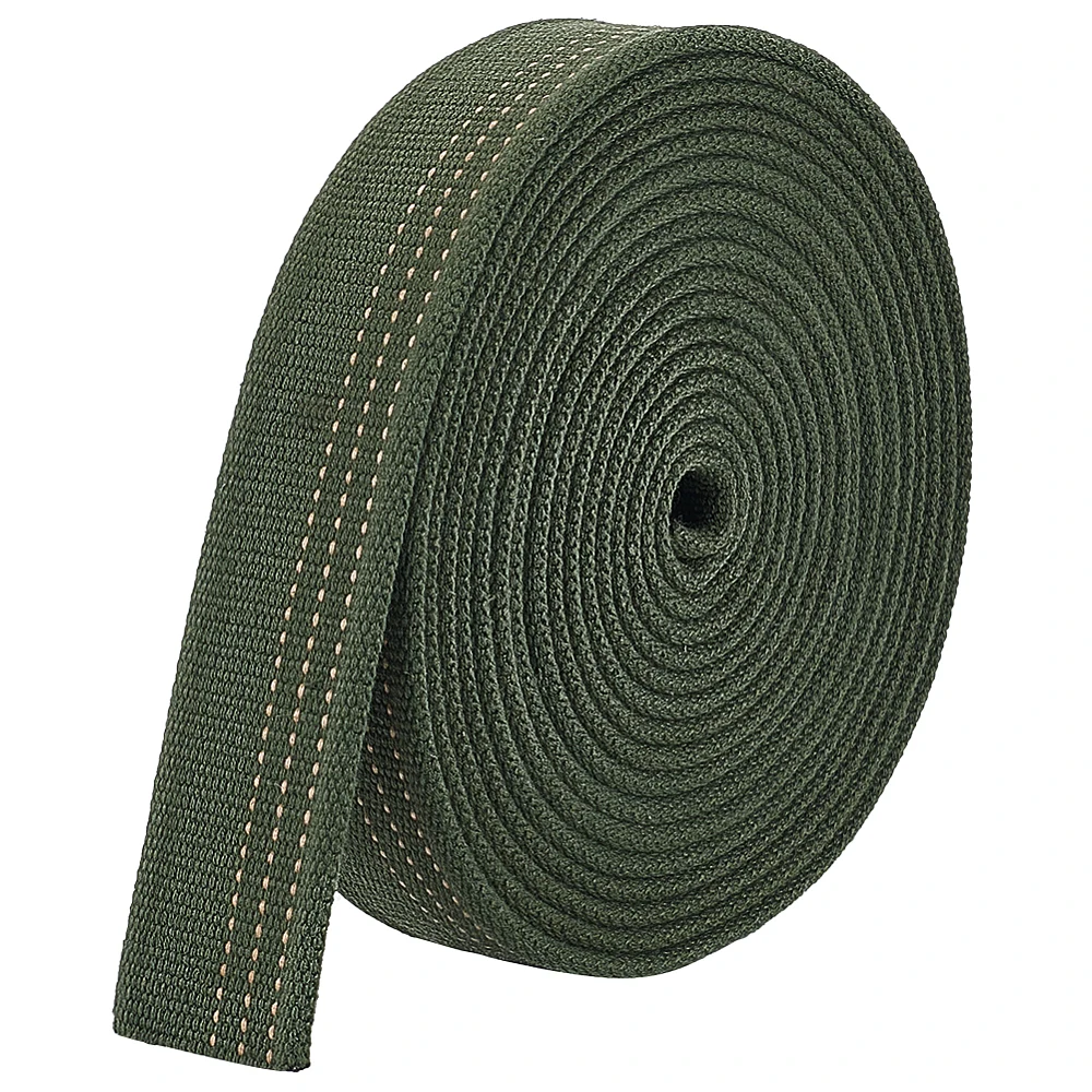 

1pc 5 Yards Polycotton Ribbon Clothes Accessories Dark Olive Green 1-3/8 inch(35mm)