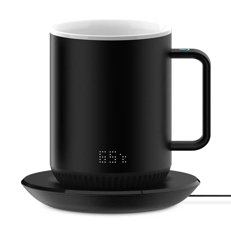 High-end custom logo smart mug application temperature control smart beverage 4 hours battery life heater