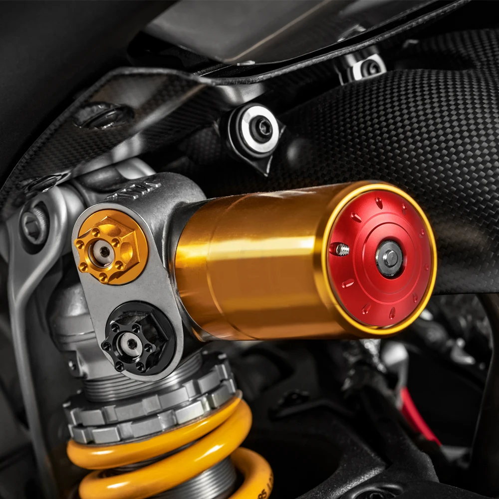 Rear Eservoir Shock Absorber Cover For Ducati SUPERBIKE 899 Panigale 959 Panigale 1199 Panigale 1299 Panigale XDIAVEL 1262 1262S