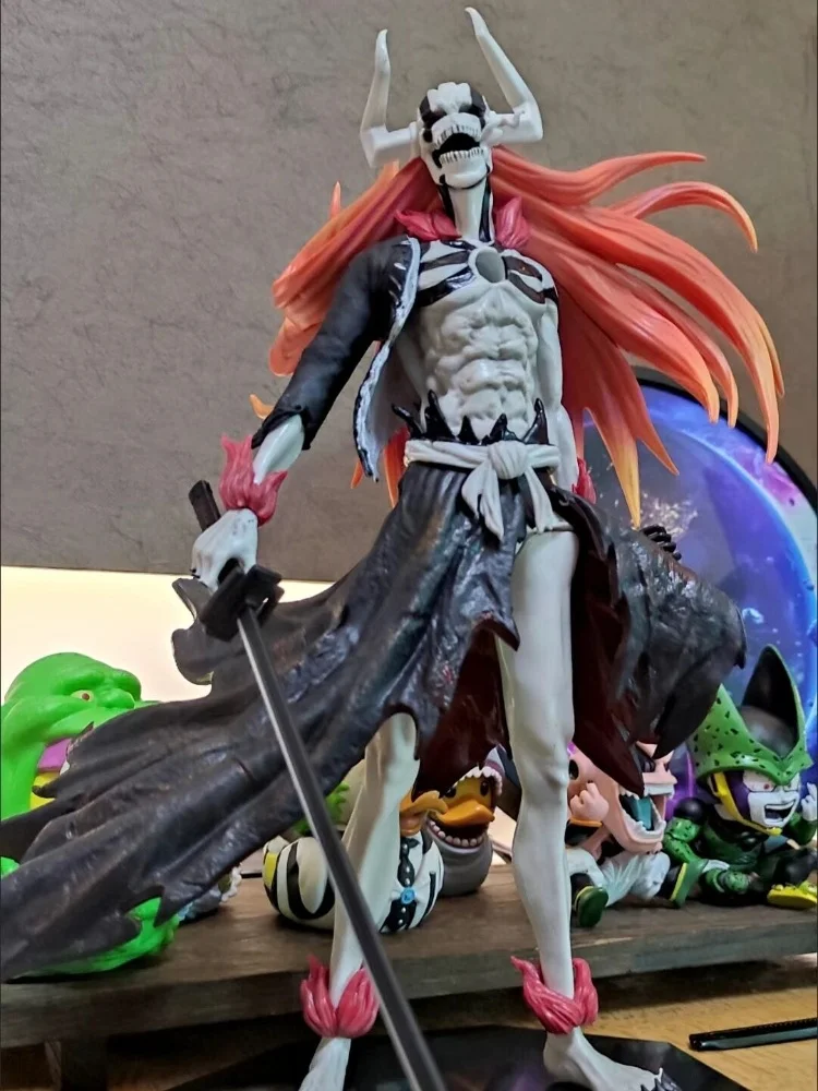 Hot Bleach Hollow Ichigo 34cm Gk Anime Figure Pvc Statue Action Figurine Model Collection Doll Room Desk Decoration Toys Kids Gi