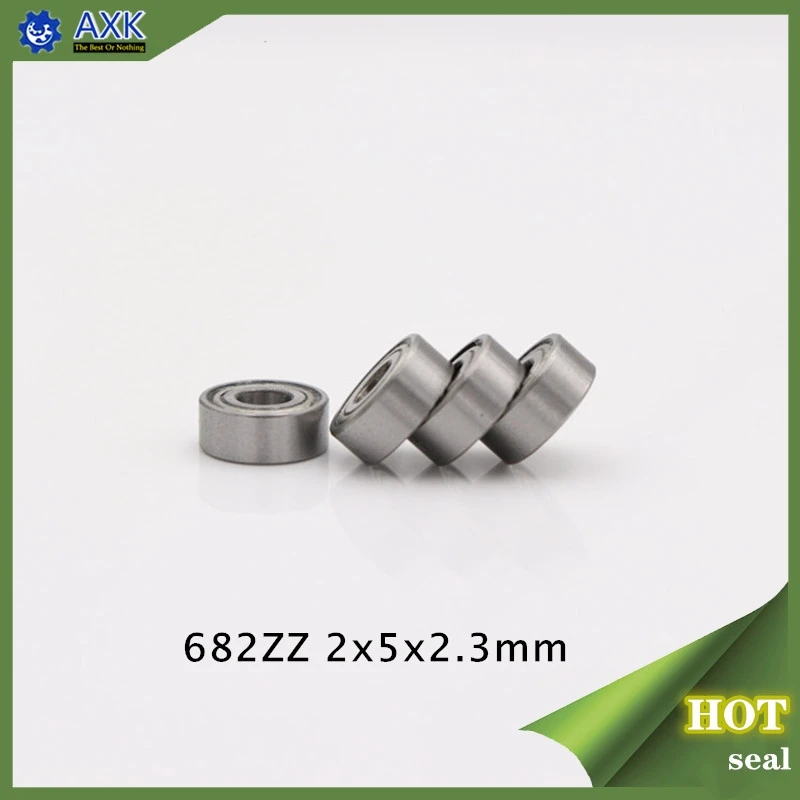 682ZZ Bearing 2*5*2.3 mm ( 10 PCS ) ABEC-5 Miniature 682 Z ZZ High Precision 682z Ball Bearings