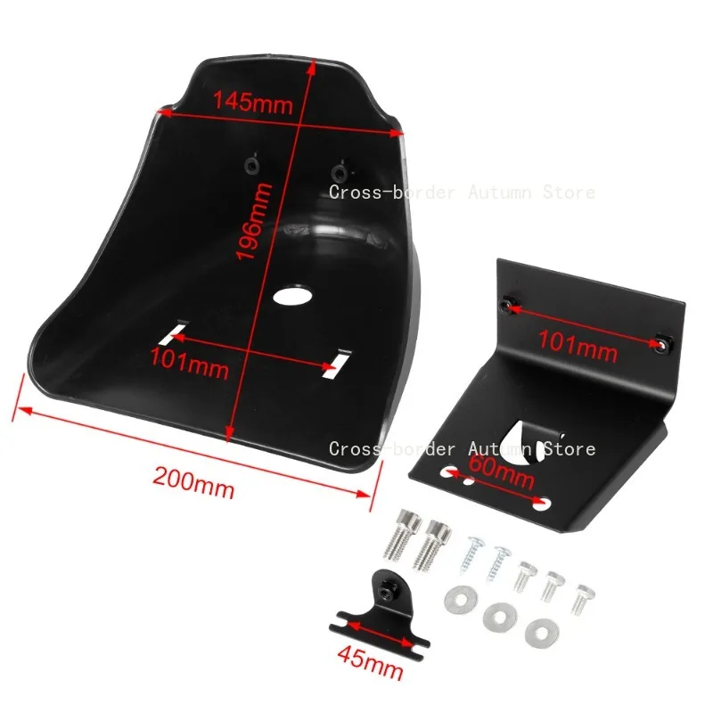 Engine spoiler, car modification accessories, lower frame protective cover,FOR  Harley XL883 shroud