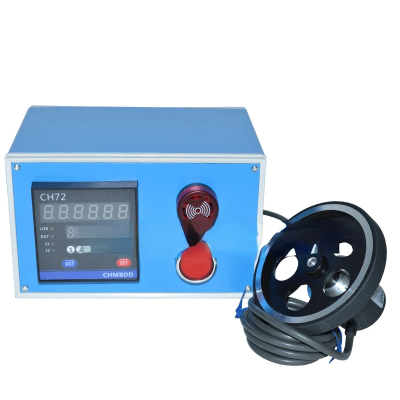 

1PC CH72r Electronic Encoder Wheel Roll To Measure The LengthRecord Digital Display Electronic 220V