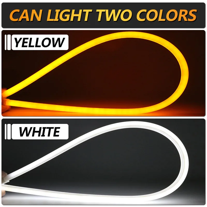 

12 В светодиодные автомобильные фары, белый указатель поворота, желтые стоп-сигналы для Honda Civic Accord CRV, подходят для джазовых автомобилей, дневные ходовые огни