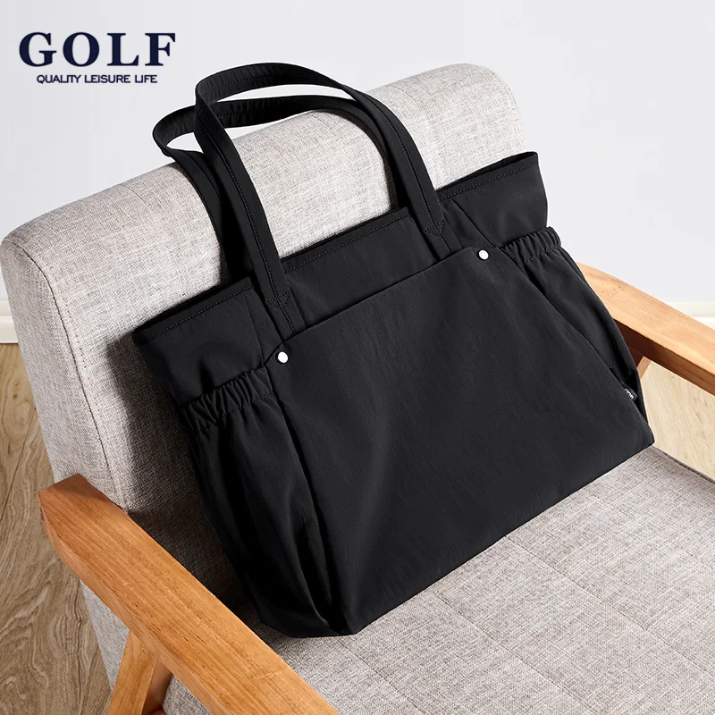 

GOLF QUALITY Simple Shoulder for Women Large Capacity Tote Shoulder Bag with 14" Computer Compartment Waterproof Handbags