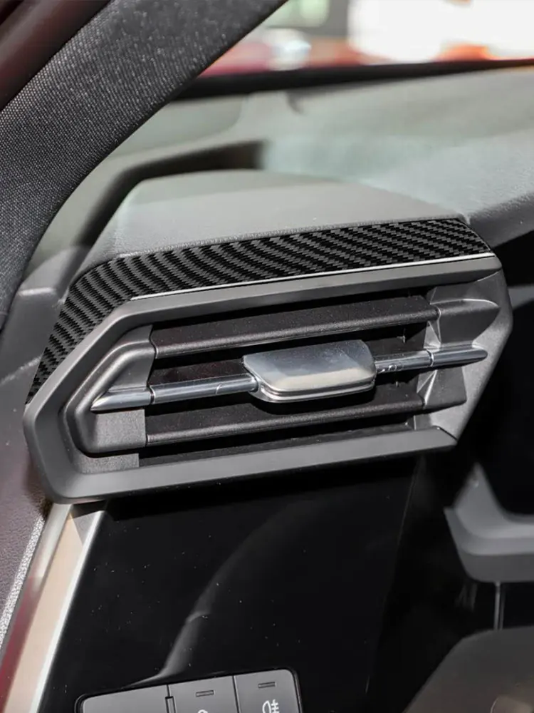 

For Audi A3 8Y S3 2021 2022 2023 2024 2025 Car Accessories Dashboard Left Right Air Conditioning Outlet Vent Upper Panel Trim