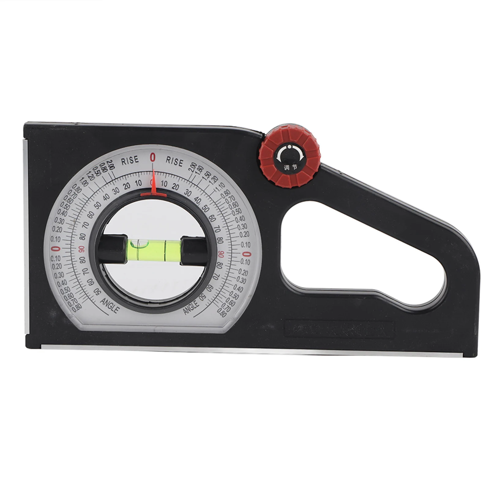 Slope Angle Meter Dual-Scale Rotary Pitch Finder with Level Vial + Thumb  0-180 Degree Inclinometer Magnetic Multifunctional