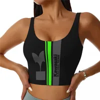 Sport Racing Motorcycle Kawasakis Sports Bra for Women High Impact Workout Yoga Crop Top Fashion Gym Running Yoga Vest