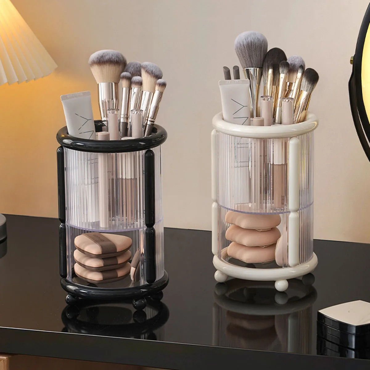 1Pcs Makeup Storage Container for Makeup Brush Lipstick Eyebrow Pencil  Eyeshadow Brush Powder &Foundation Holder Pen Holder