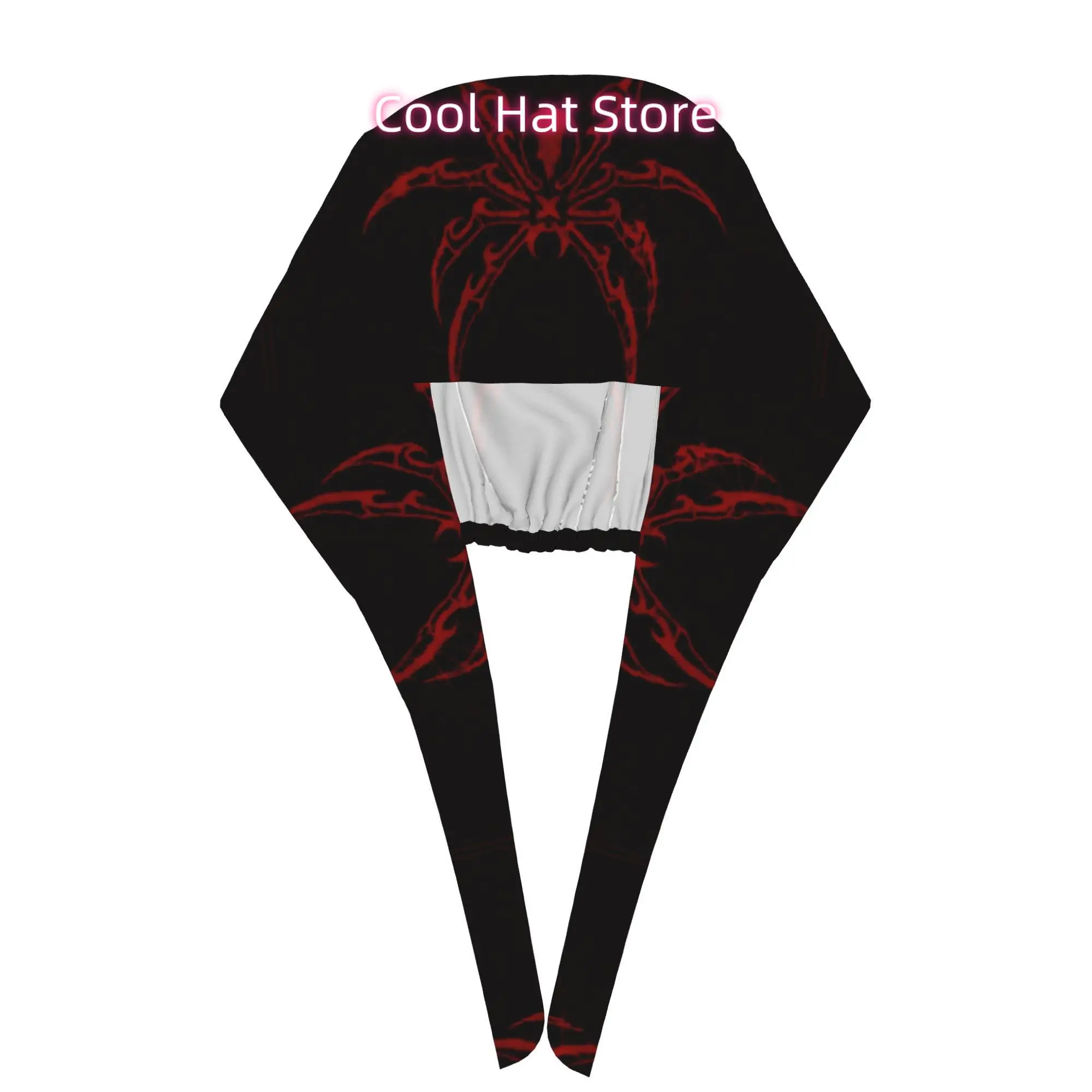 1pc Mexico Christmas Gift Work Cap Red Tribal Spider Graphic Baseball Cap Gothic Streetwear Fashion Accessory for Halloween Part
