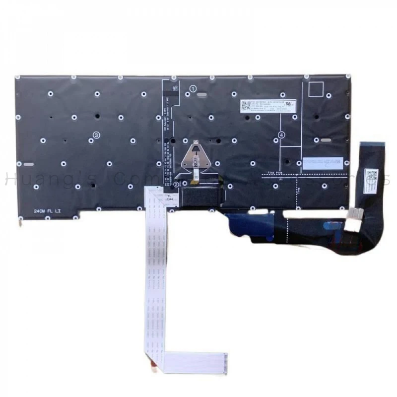 SS+New US Layout Backlit Internal Keyboard With AI Key For ThinkPad T14s Gen5 21LS 21LT Gen6 Laptop Keyboard Replacement