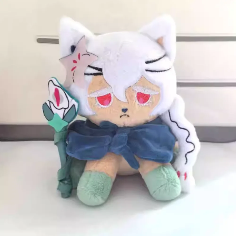 Nouveau Cookie Run: Kingdom Shadow lait Cookie chat Anime Figure jouets en peluche 25 cm ombre chat Cookie poupée jouets personnalisés enfant cadeau