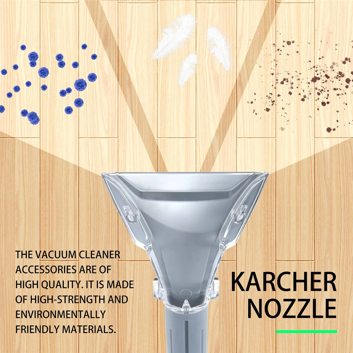 Accesorios de repuesto de boquilla para aspiradora Karcher Puzzi serie 10/1 10/2 8/1, accesorios de limpieza del hogar, 1 Uds. # ABGP