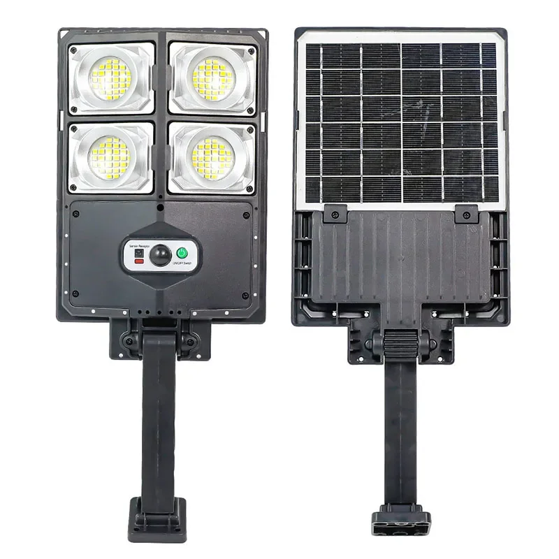 New Solar Double Row Street Light Integrated Induction Garden Light Street Stall Night Market New Rural Outdoor LED Lighting Hot