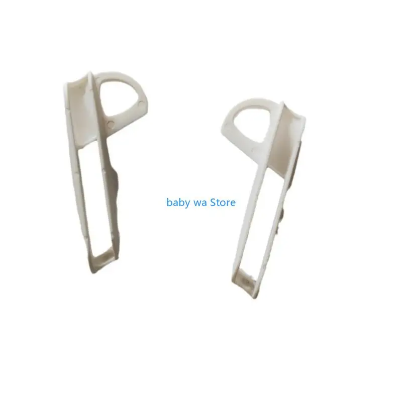 2 قطعة من أبازيم الكرسي العالي المقاومة للأطفال، مثبتات بلاستيكية معززة تتميز بتركيب مريح للجلوس المستقر 4XBD